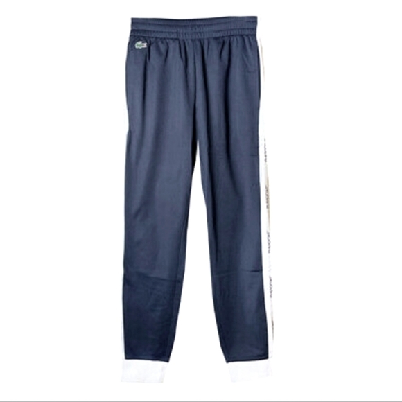 Lacoste Other - Lacoste Men's SPORT Piqué Jogging Pants XH6934 navy blue / white Sz: 3/S